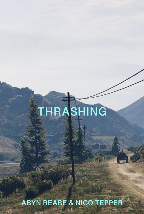 THRASHING poster